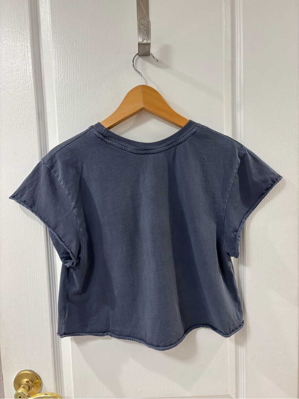 UC Berkeley California Slate Blue Tee Shirt with Yellow Cal Logo L - Picture 2 of 6